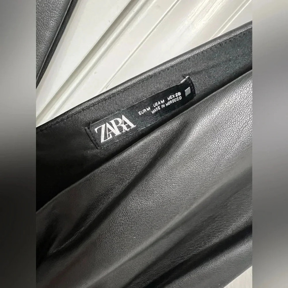 ZARA plaid textured dress - Picture 4 of 4